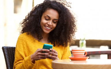 Woman with Acting Apps