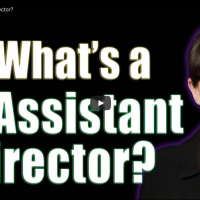 What's a 1st Assistant Director