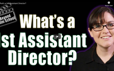 What's a 1st Assistant Director