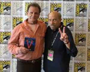 Marc Singer and Ken Johnson at San Diego Comic-Con