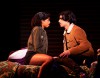 Morgan Dudley as Frankie and Adi Roy as Phoenix in Jagged Little Pill. Photo by Matthew Murphy.