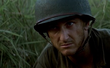 Sean Penn in The Thin Red Line
