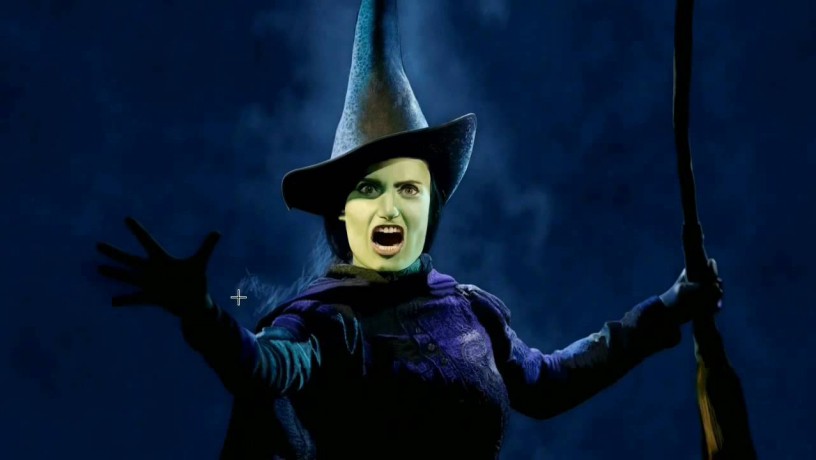 Idina Menzel in Wicked. Photo by Jane Marcus.