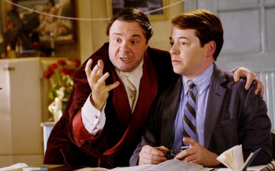 Nathan Lane and Matthew Broderick in The Producers